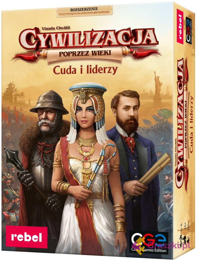 Cywilizacja: Poprzez wieki - Cuda i liderzy // darmowa dostawa od 249.99 zł // wysyłka do 24 godzin! // odbiór osobisty w Opolu